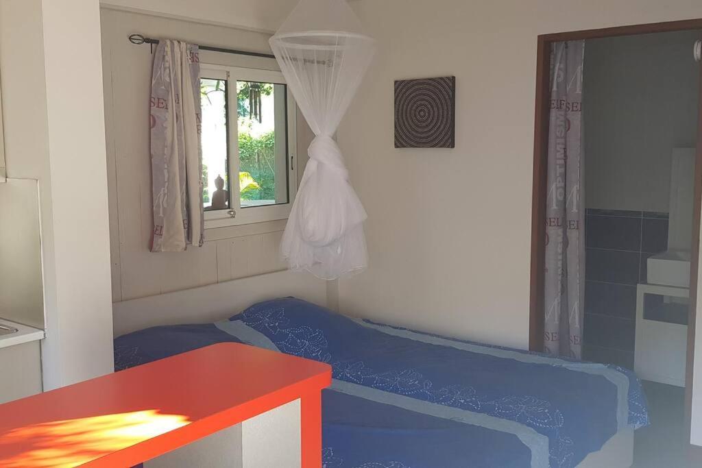 Studio Moderne Climatise Avec Jardin, Plage A Pied Le Diamant Luaran gambar