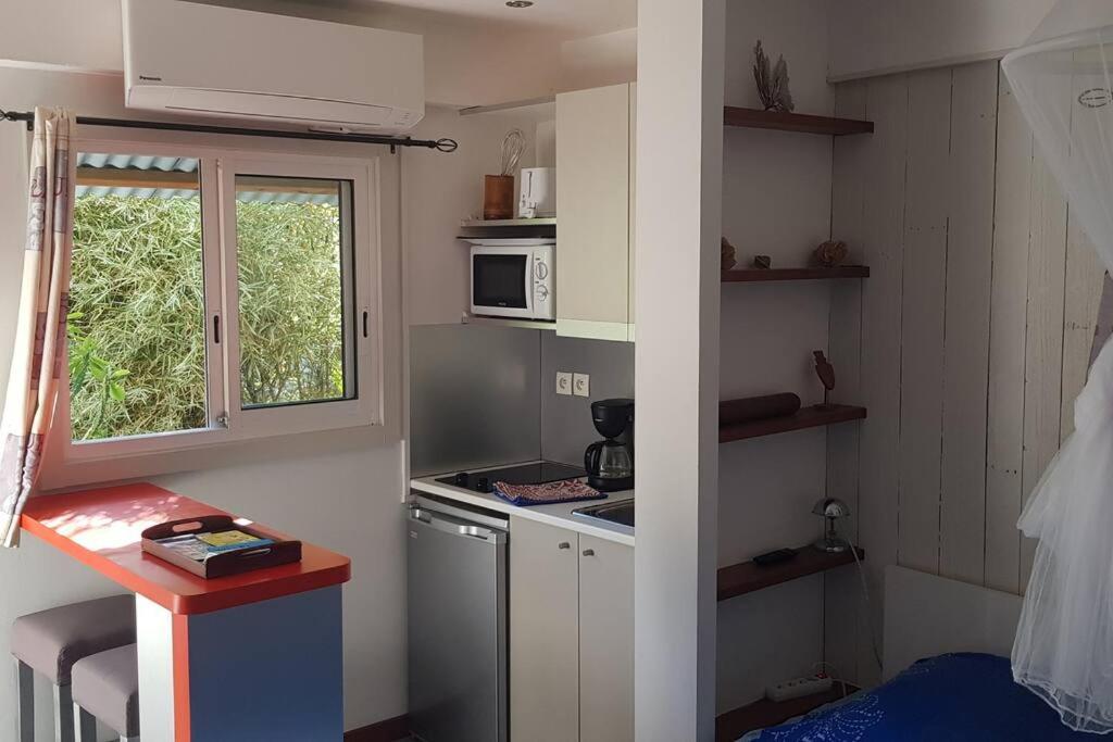 Studio Moderne Climatise Avec Jardin, Plage A Pied Le Diamant Luaran gambar